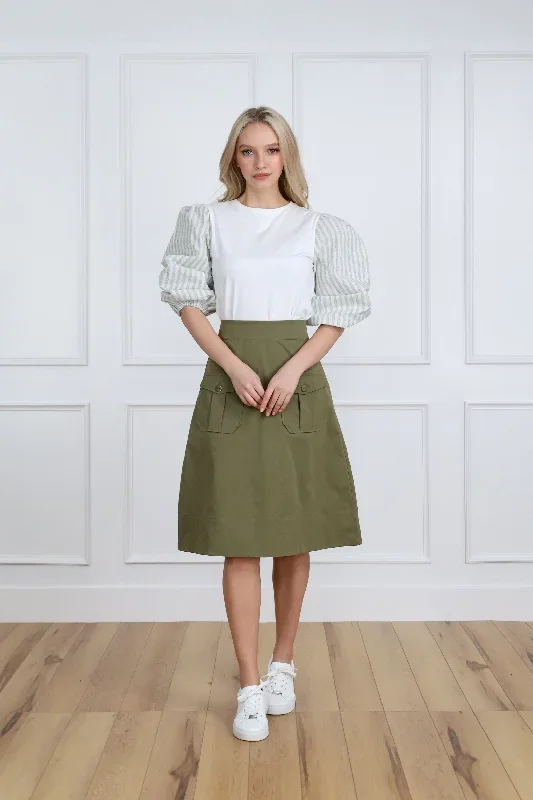 Skirt With Pockets