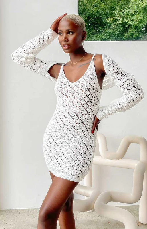 courtney-white-knit-mini-dress