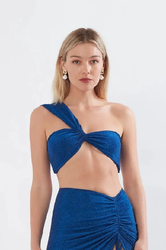 Sonya Petra Top - Moroccan Blue