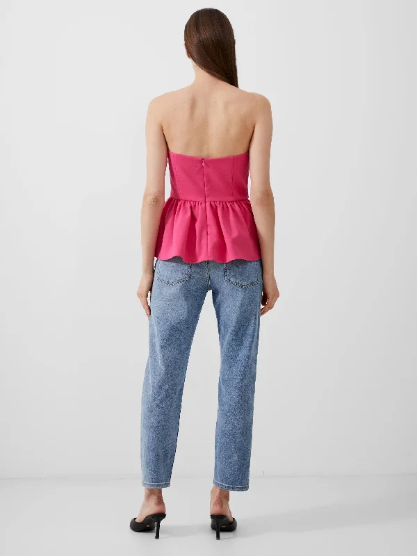 whisper-strapless-peplum-top-raspberry-sorbet