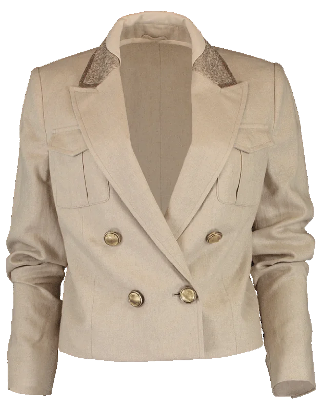 Monili Collar Jacket