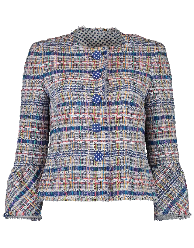 Ribbon Tweed Jacket