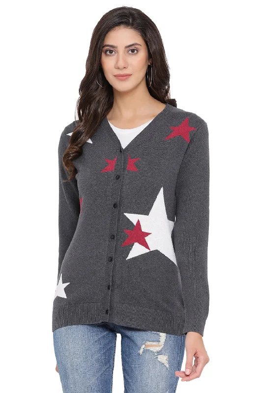 Night Star Casual Cardigan