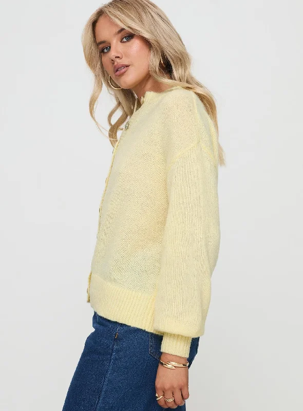 Sunbeam Cardigan Yellow