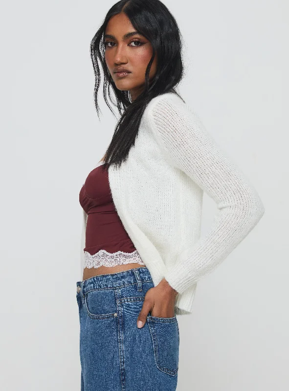 Torchwood Knit Cardigan White