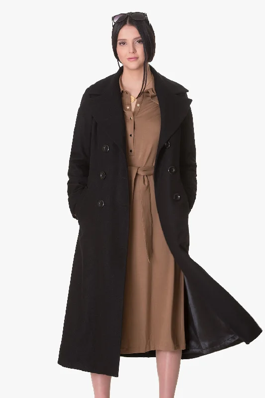 Double Breasted Wool Coat