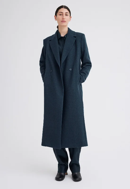 Howell Merino Wool Coat - Bavaria Green