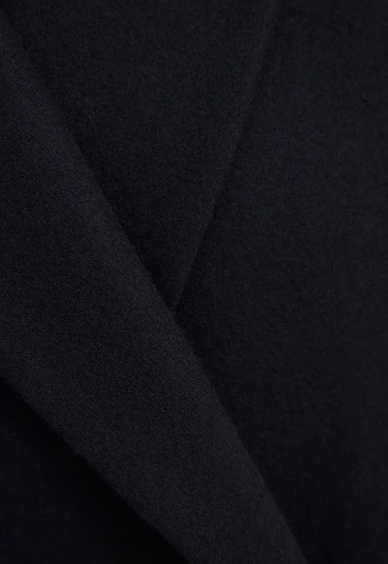 Howell Merino Wool Coat - Black