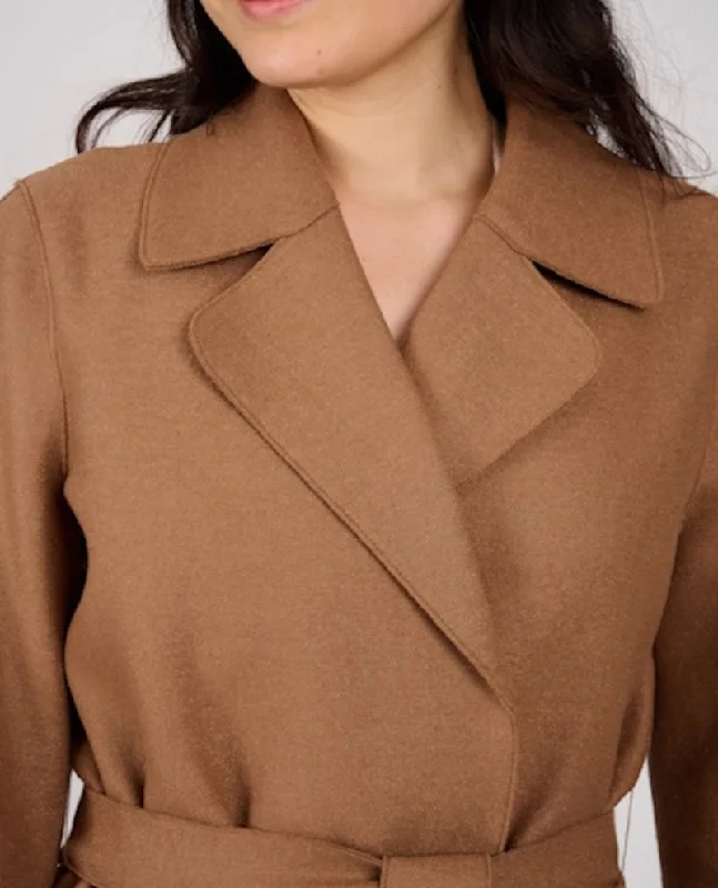 Oakwood Carry Coffee Brown Wool Coat