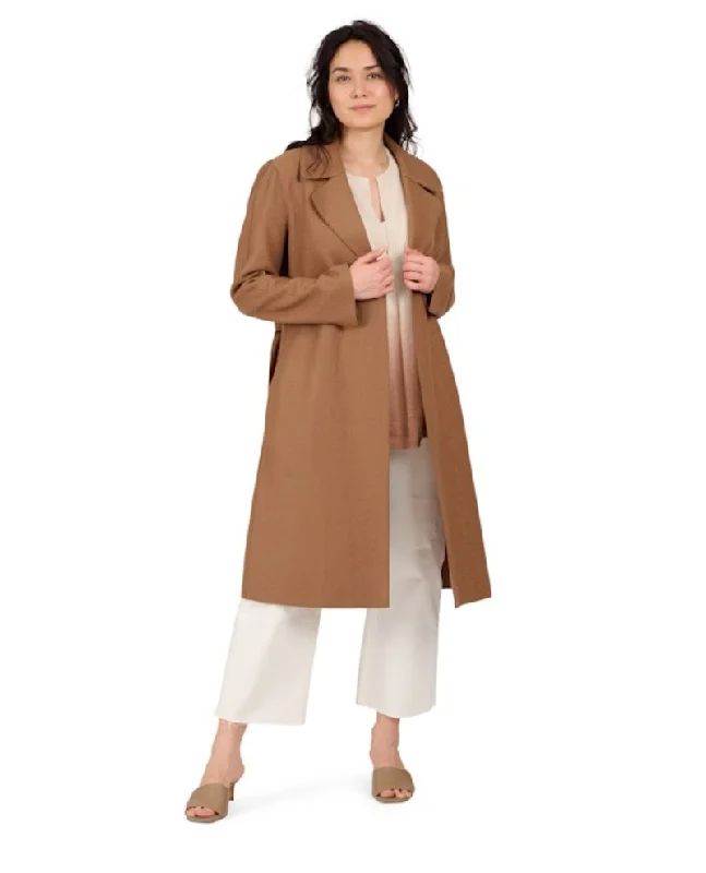 Oakwood Carry Coffee Brown Wool Coat