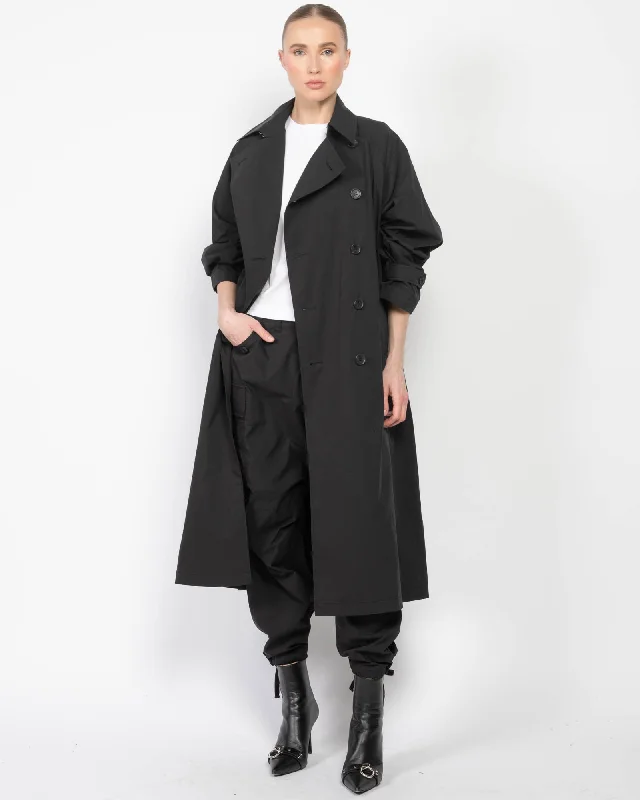 Typewriter Trench Coat