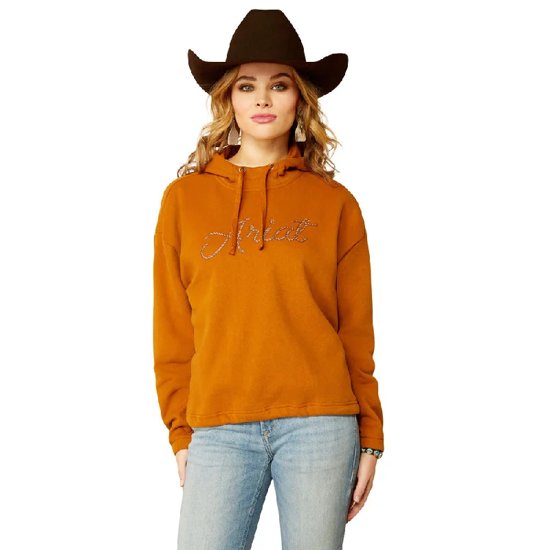 10052466 Ariat Women's Essential Hoodie - Roasted Pecan