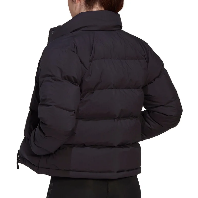 adidas Helionic Relaxed Fit Womens Down Jacket - Black