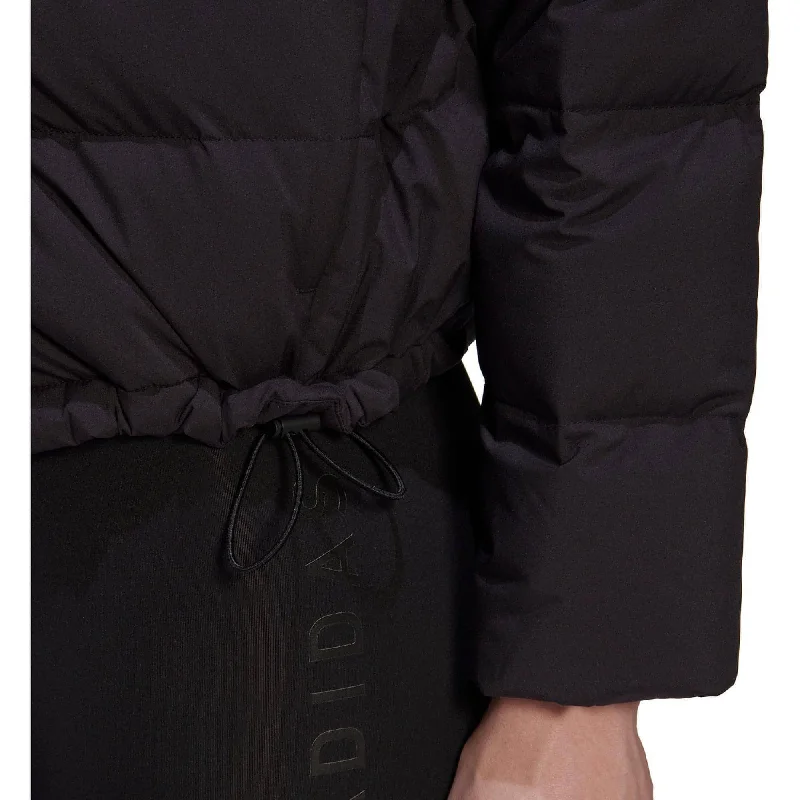 adidas Helionic Relaxed Fit Womens Down Jacket - Black