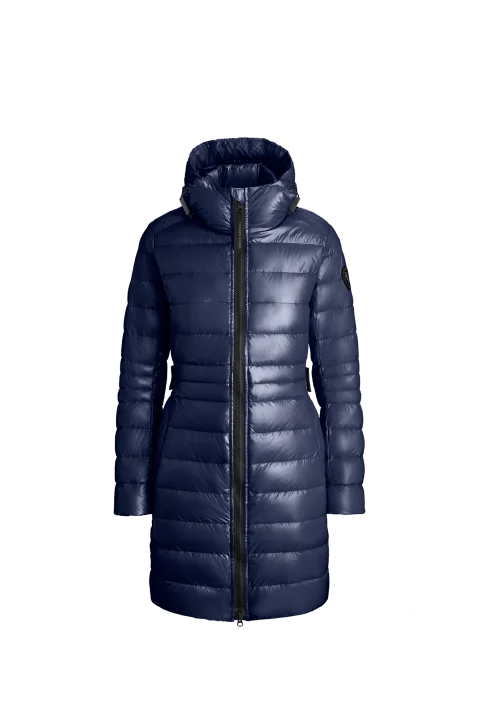 Womens Cypress Down Jacket Black Label - Atlantic Navy