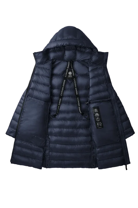 Womens Cypress Down Jacket Black Label - Atlantic Navy