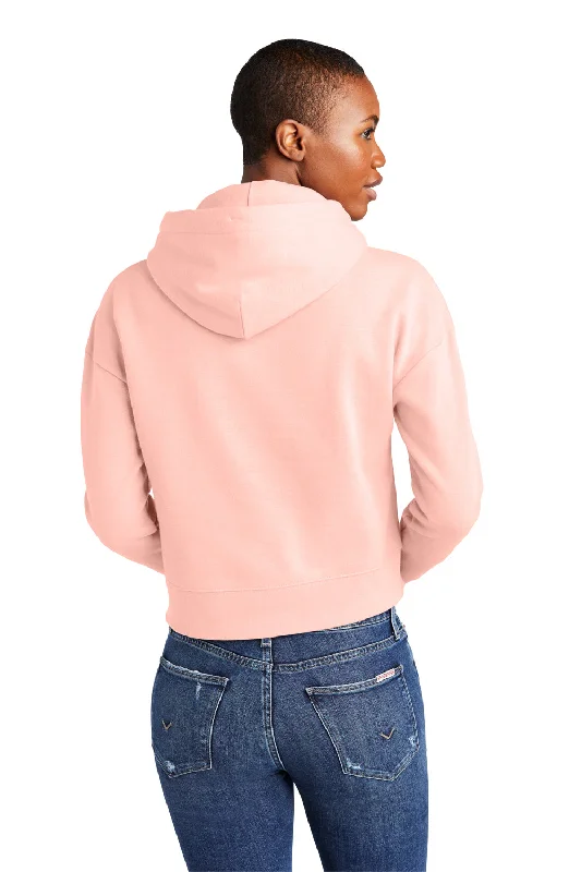 District Womens V.I.T. Fleece Hooded Sweatshirt Hoodie - Rosewater Pink