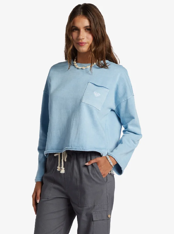 Doheny Crew Neck Sweatshirt - Bel Air Blue