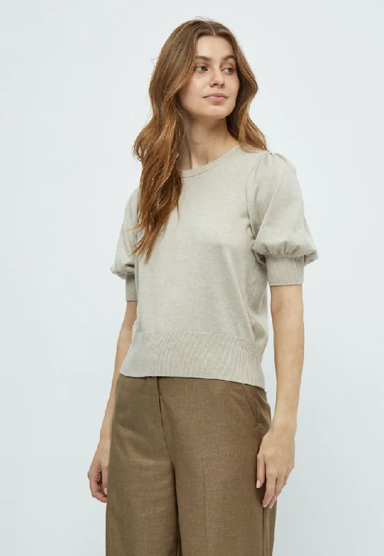 MSLiva Pullover - Sand Gray Melange