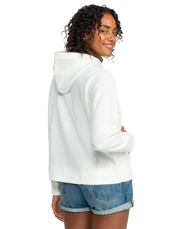 Team Aloha Evening Hike Zip-Up Hoodie - Snow White