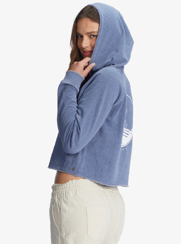 We Arrived Hoodie - Bijou Blue