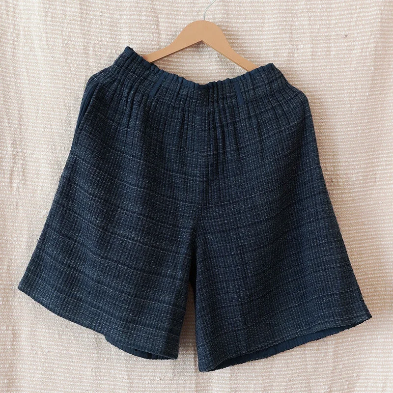 Indigo Shorts for Women | Recycled Fabric