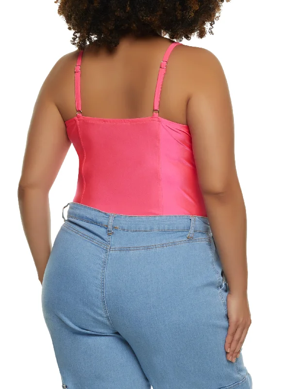 Plus Size Haute Monde Bustier Bodysuit