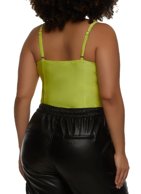 Plus Size Haute Monde Bustier Bodysuit