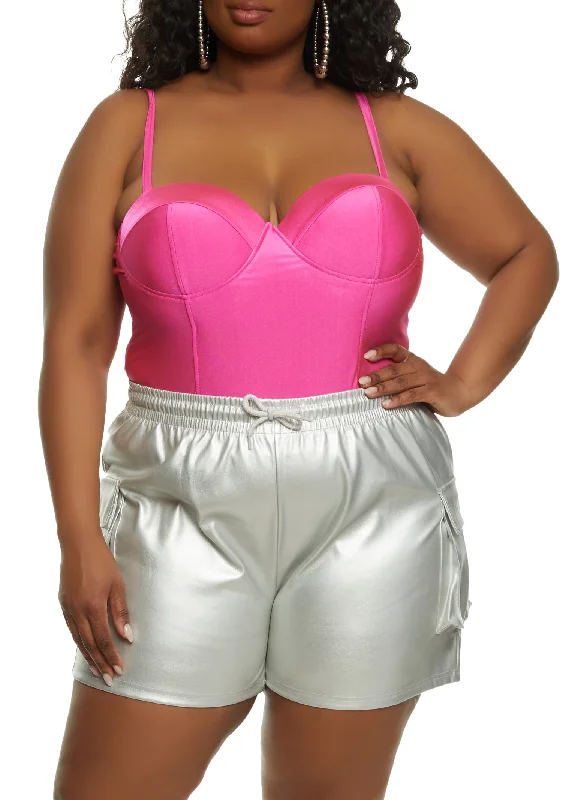 Plus Size Haute Monde Bustier Bodysuit