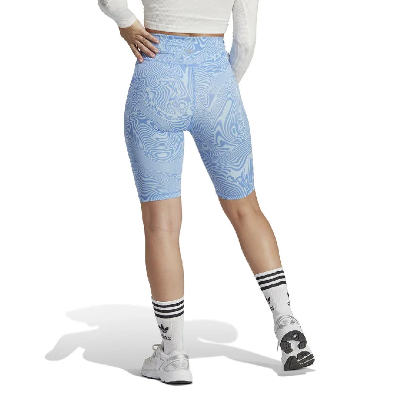 adidas - Women's Marble Print Bike Shorts (IC2267)