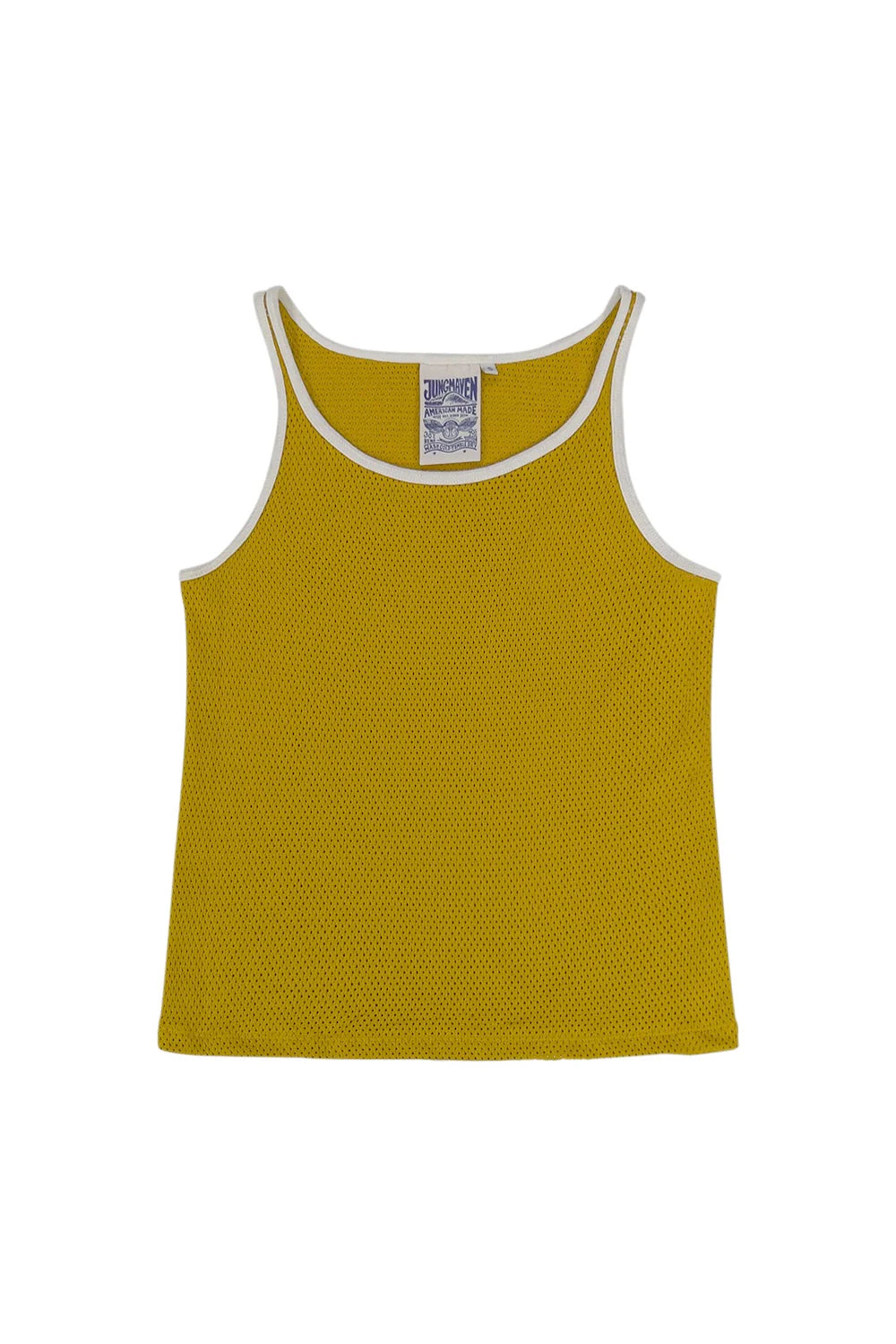 Citrine Yellow Calobo Mesh Tank