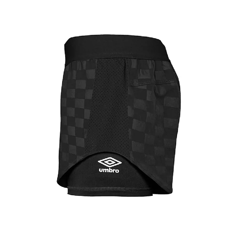 Umbro - Women's Checkerboard Layer Shorts (HUUL1UBF4 UGQ)