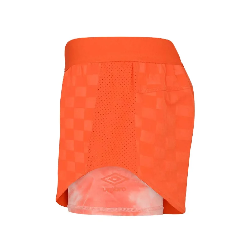 Umbro - Women's Checkerboard Layer Shorts (HUUL1UBF4 UK8)