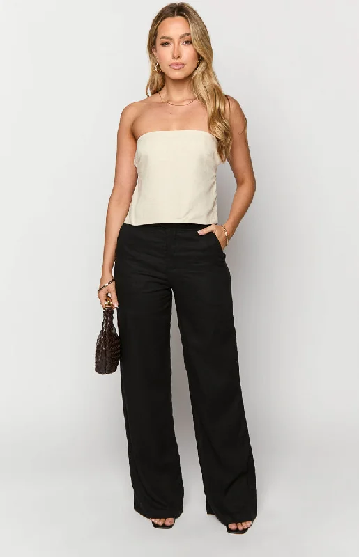 cabo-black-linen-blend-pants