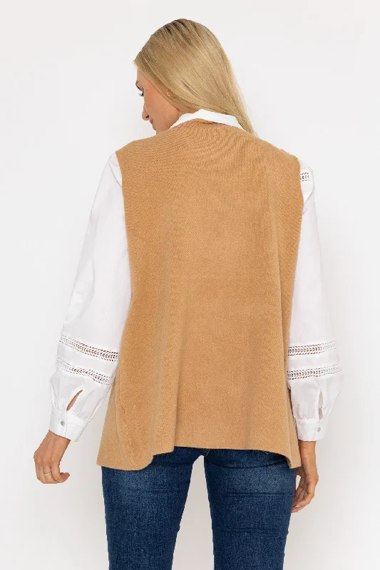 camel-knit-waistcoat