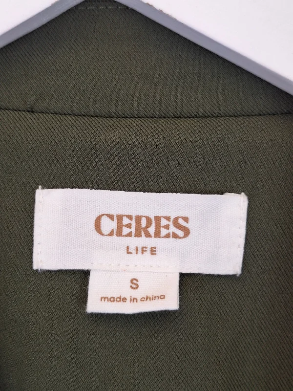 ceres-life-khaki-heritage-single-breasted-blazer-size-s-b011-841-gn