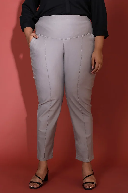 english-grey-crease-seam-tummy-tucker-pants