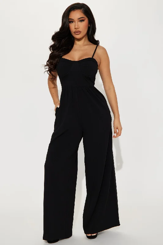 Have It All Jumpsuit - Black