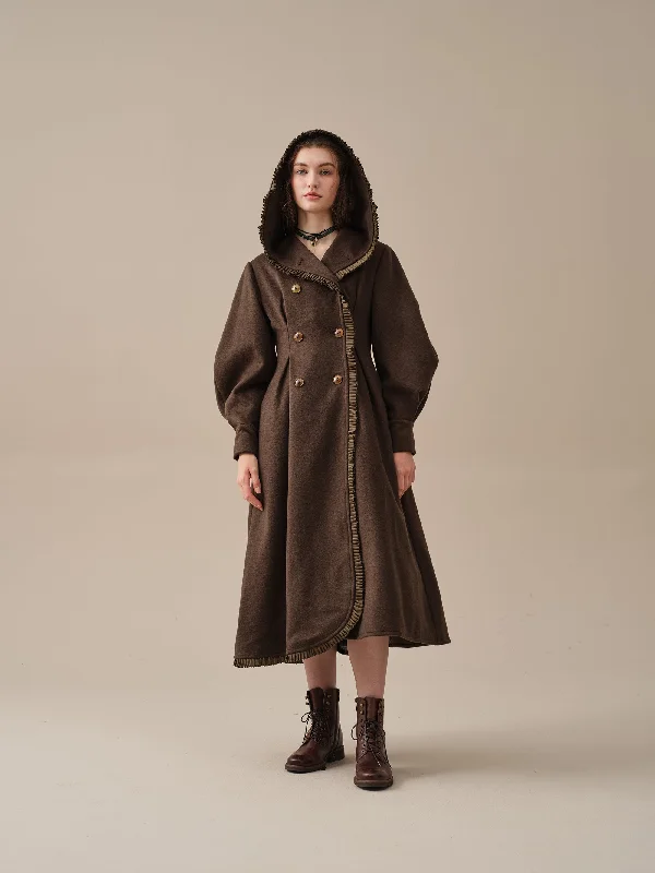 hooded-wool-coat-in-darkslategray-maxi-coat-elegant-coat-winter-coat-warm-coat-fit-and-flare-coat-linennaive