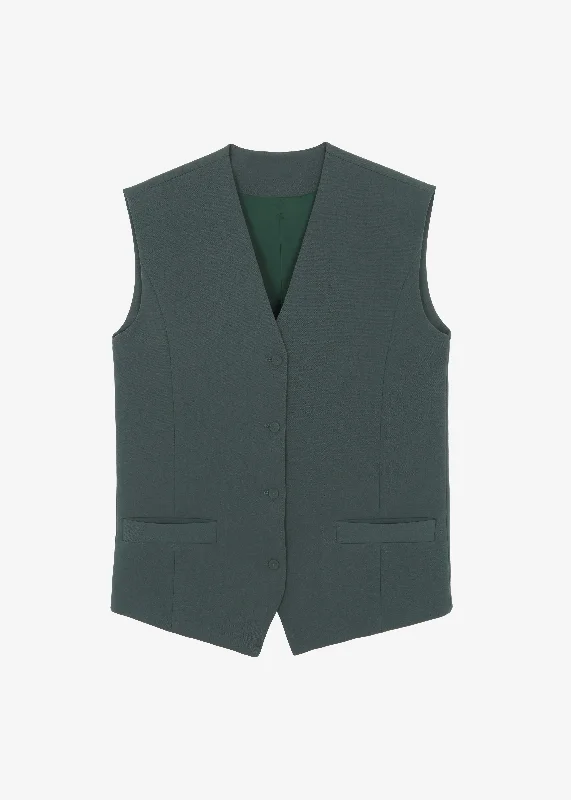 isla-oversized-vest-bottle-green