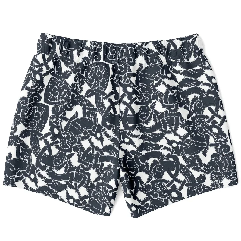 jelling-wolf-pattern-shorts