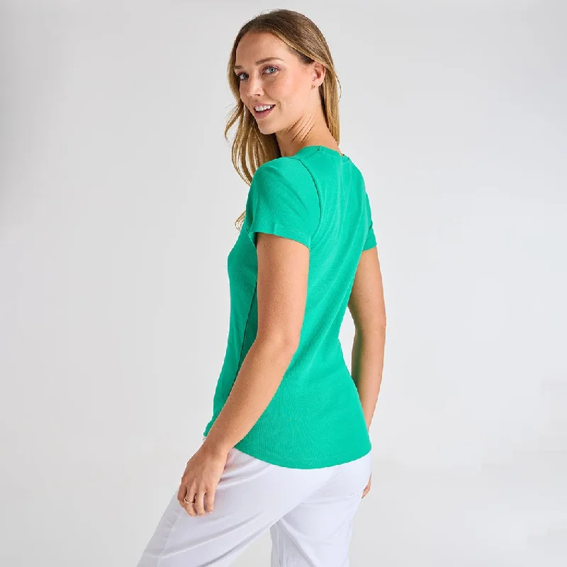 ladies-mint-crew-neck-t-shirt