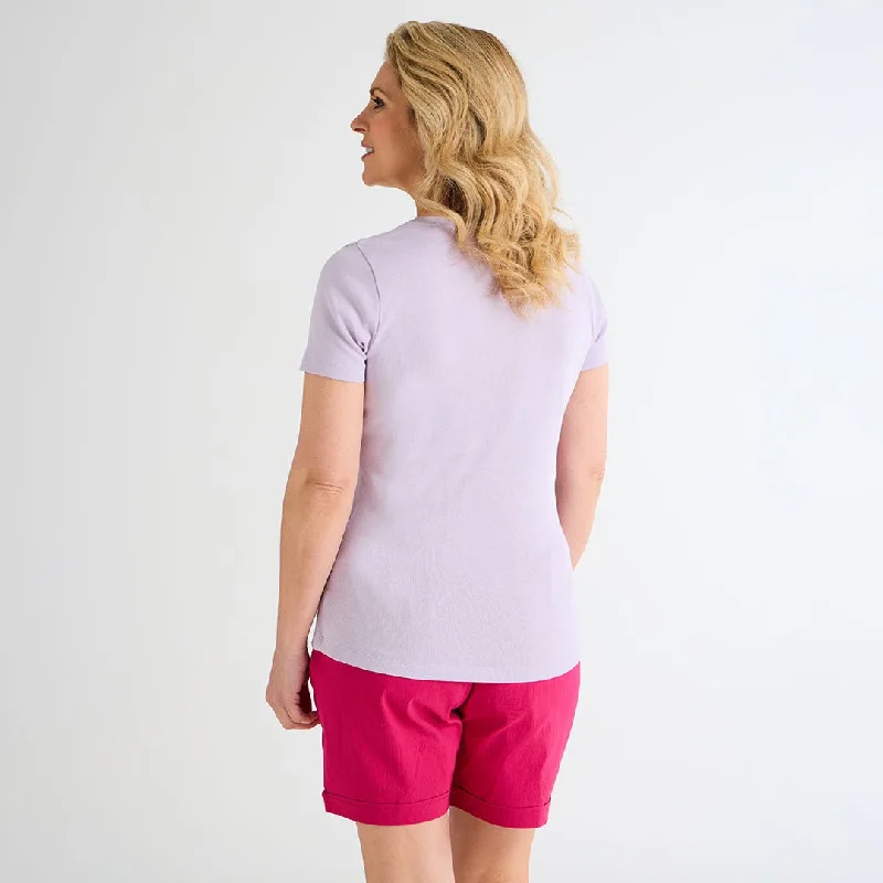 ladies-pastel-lilac-v-neck-t-shirt