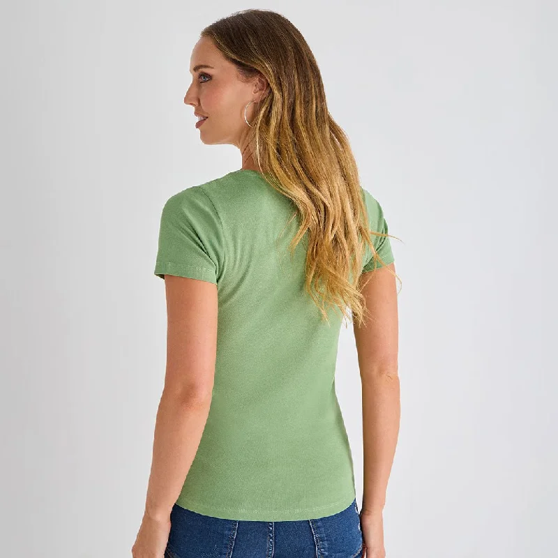 ladies-watercress-v-neck-t-shirt