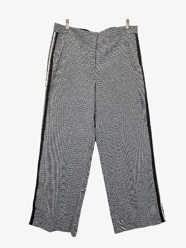 ME+EM Winter Houndstooth Wide Leg Pants Size 14