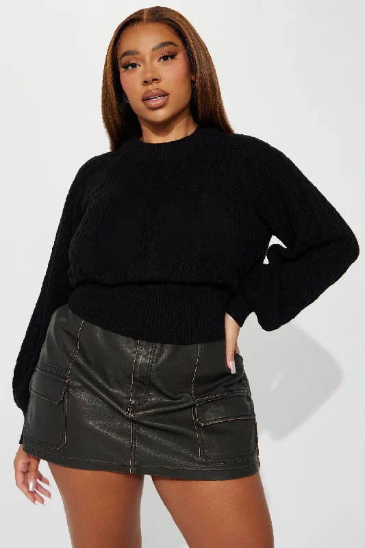 melissa-cable-knit-cropped-sweater-black