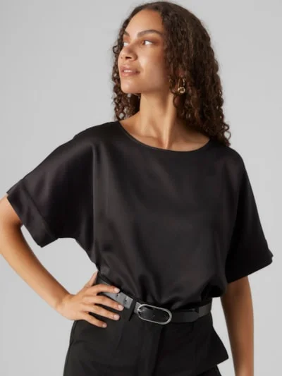 merle-black-volume-sleeve-blouse