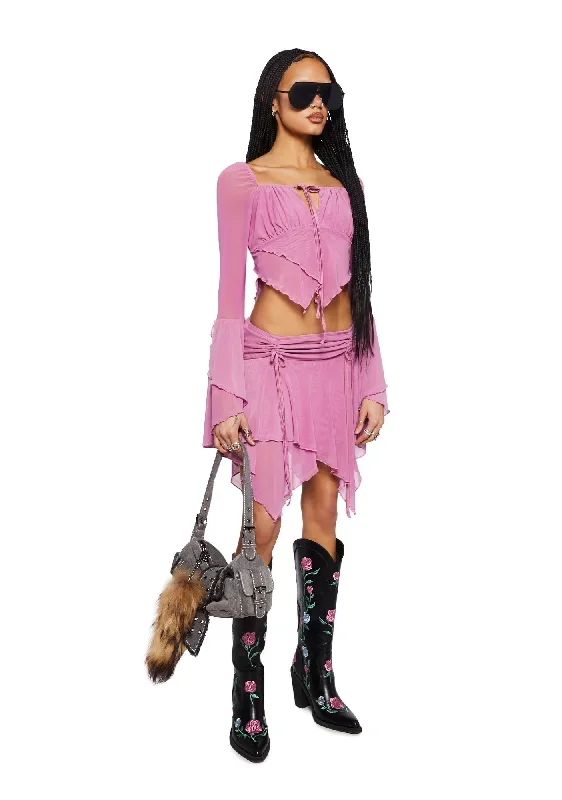 mesh-overlay-scarf-hem-mini-skirt-pink-update