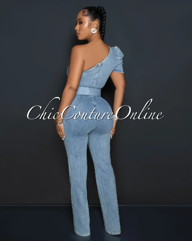 olimpo-light-denim-single-shoulder-rhinestones-buckle-belt-jumpsuit