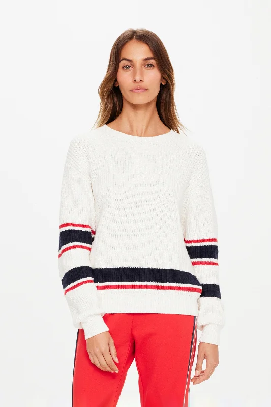 Panama Casablanca Knit Crew - White